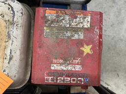 Generators: Honda EG2200 (2), 2 Items on Dolly