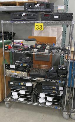 Misc. Audio/Visual Equipment: Items on Cart (Group B)