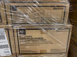 Healthcare Consumables Group B: Scrub Pants, Shirts, Gowns, & Others. Items on Pallet.