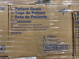 Healthcare Consumables Group F: Medline Disposable Patient Gowns. Items on Pallet.