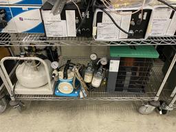 Misc. Lab Equipment Group E: Items on Cart