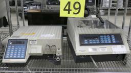 Misc. Lab Equipment Group J: Spectra-Physics Pump & Sampler, Items on Shelf