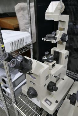 Microscopes: Nikon Diaphot, 2 Items
