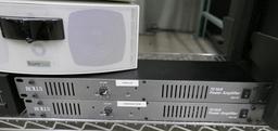 Audio/Visual Equipment: Speakers, Amplifiers, & Others, Items on Shelf