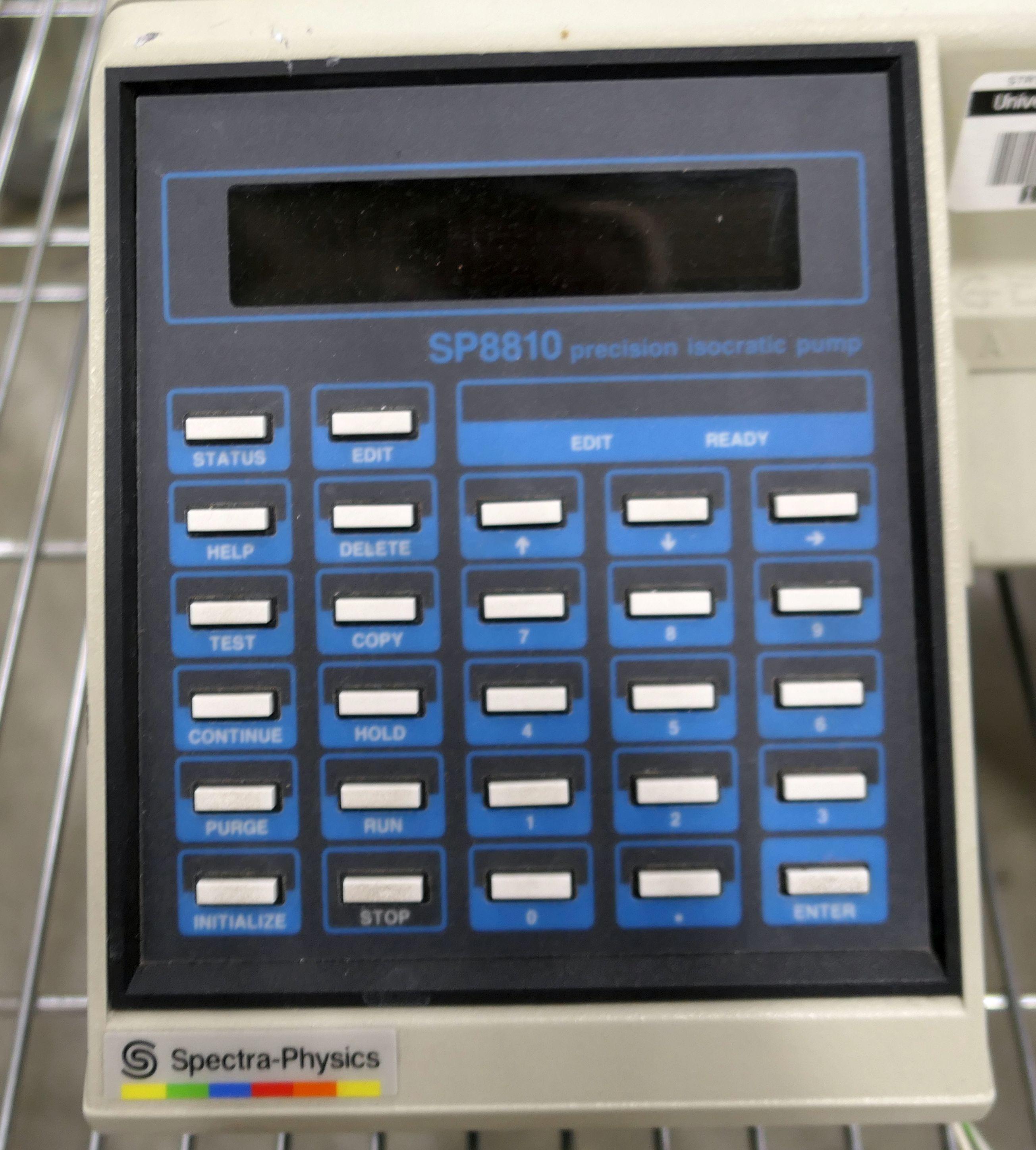 Misc. Lab Equipment Group J: Spectra-Physics Pump & Sampler, Items on Shelf