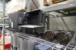 Projectors, Items on Cart