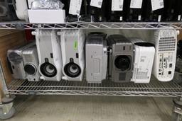 Projectors, Items on Cart