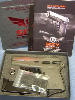 SCCY CPX1 9MM PISTOL TTSG SILVER OVER SNIPER GRAY