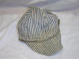 SOILED/AGED ENGINEERS COSTUME CAP SZ 7