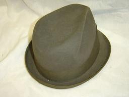 VINTAGE MENS GREY FLET KNOX STADIUM CLUB HAT