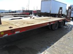 2000 Belshe Utility Trailer, Tandem Axle, dually ,