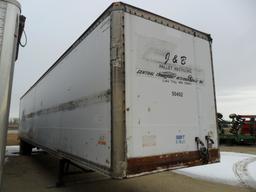 Enclosed Van Body Semi Trailer 48ft