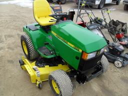 John Deere 455 lawnmower, 900 Hours, 60'' Mulch Deck, Reconditioned