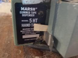 Marsh Gummed Tape Dispenser. Model 5HT.