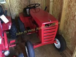 Restored Wheel Horse Garden Tractor