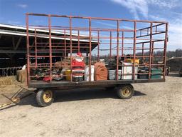 18ft Metal Bale Wagon