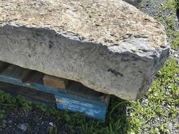 Limestone coping/step stone