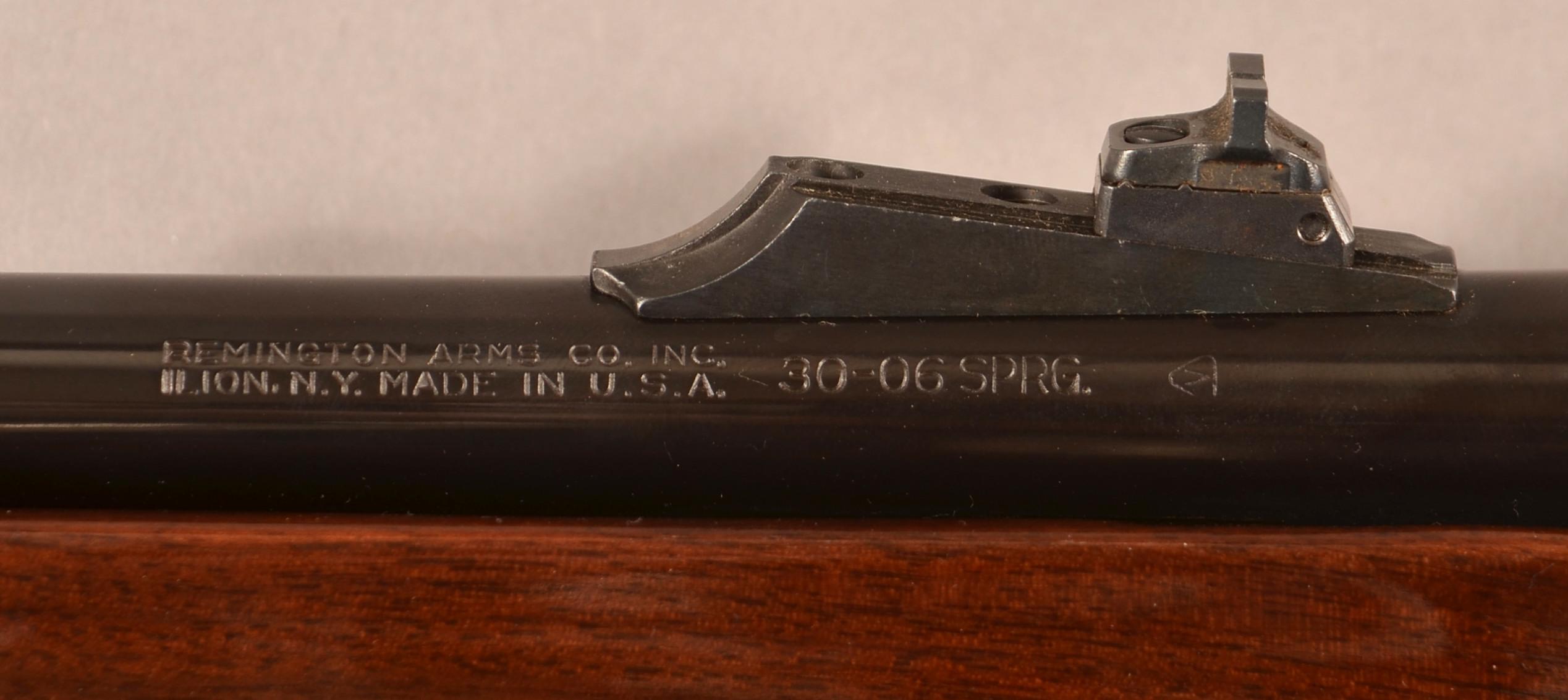 Remington model Six 30-06 slide action rifle