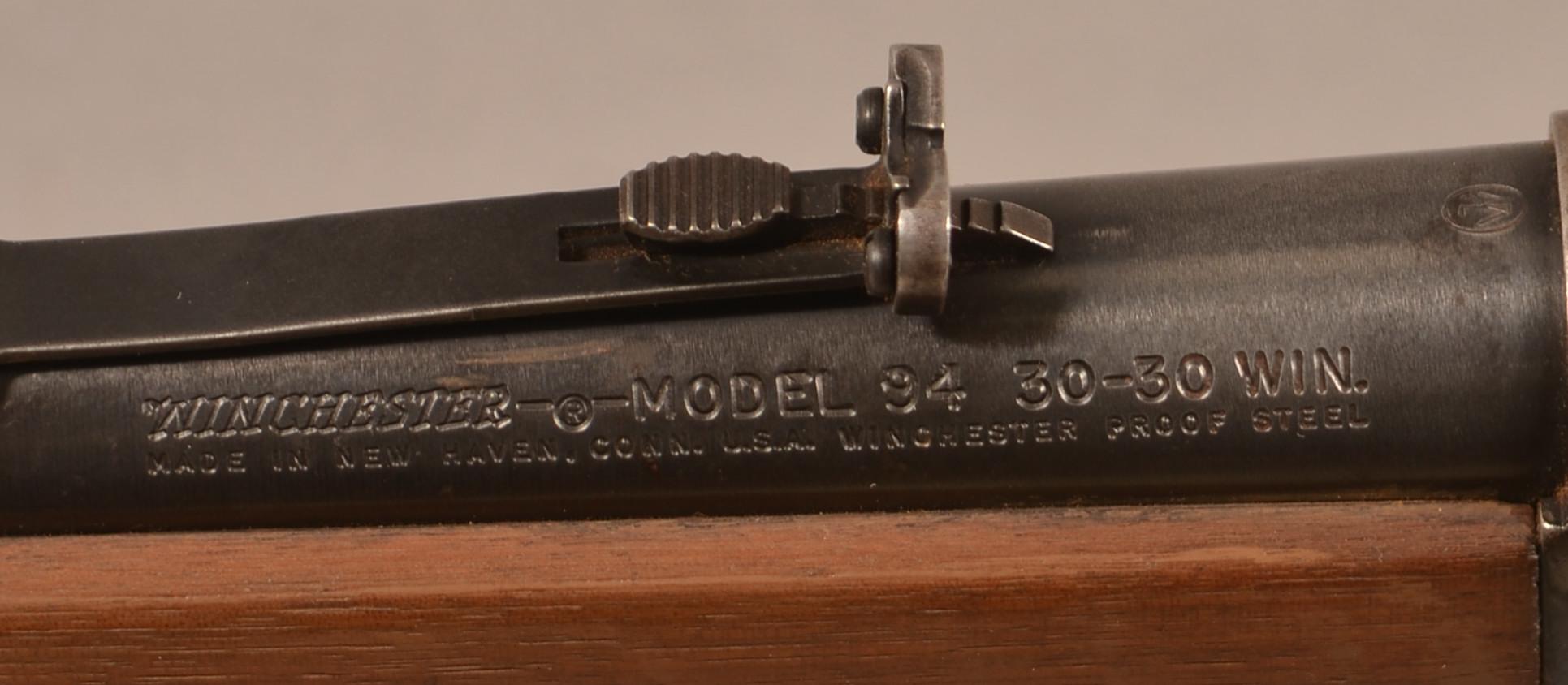 Winchester model 94 30-30 lever action rifle