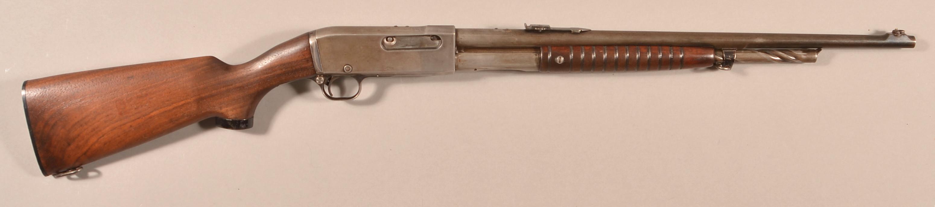 Remington model 141 .35 Rem. slide action rifle