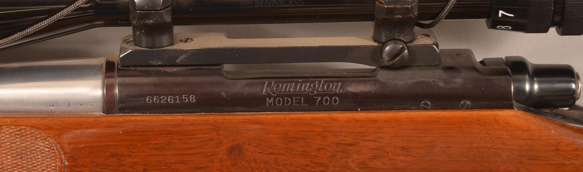 Remington model 700 .17 Rem. Bolt action rifle