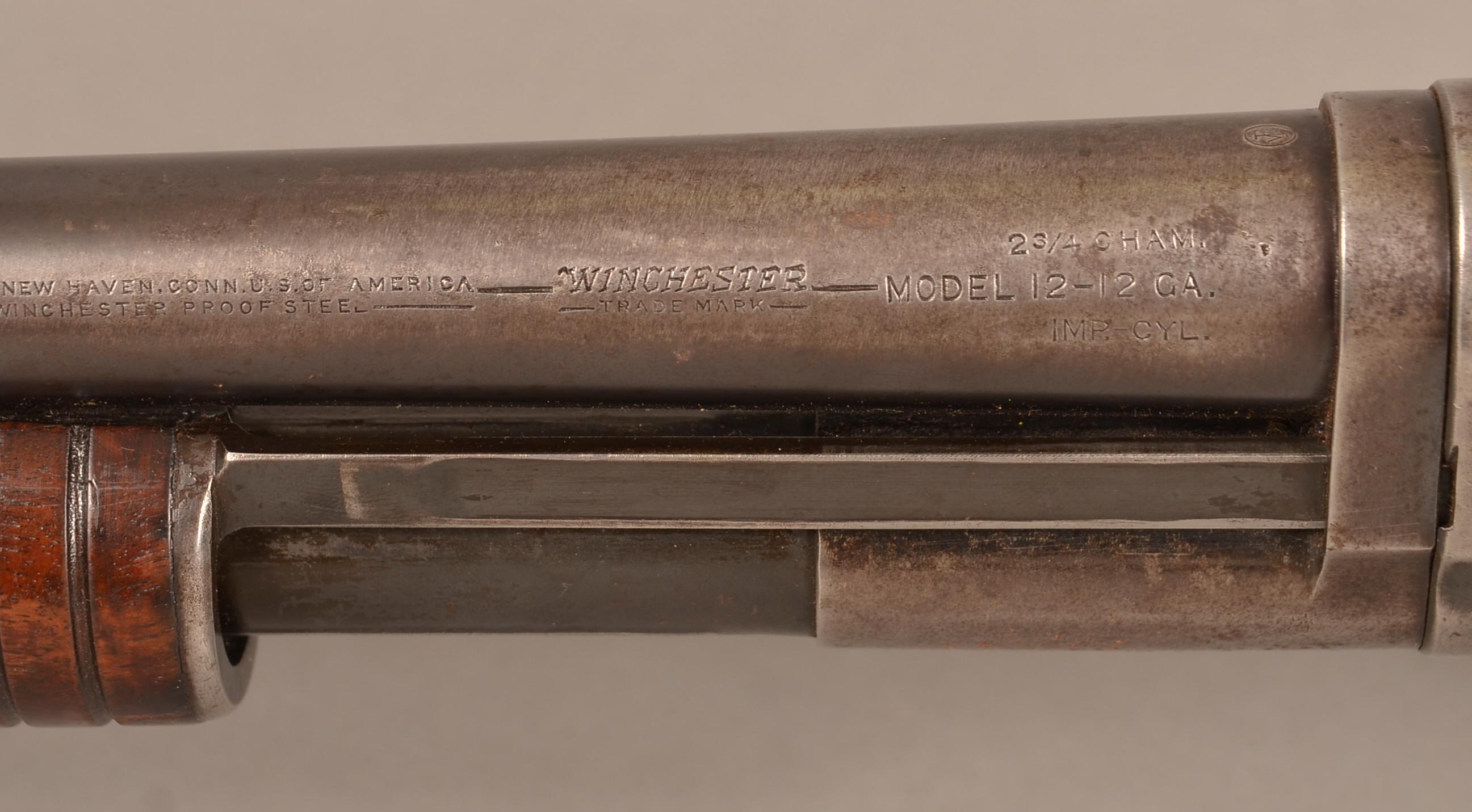 Winchester mod. 12 12ga. Shotgun