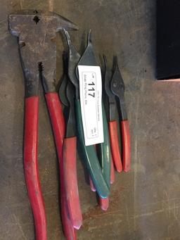 Snap Ring Pliers, Etc.