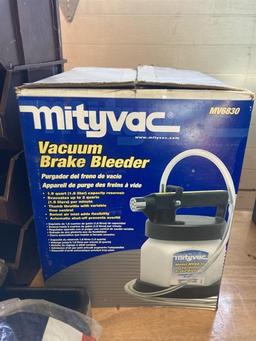 Vacuum Brake Bleeder, Sheet Plastic, Etc.