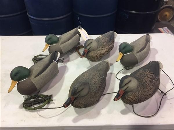 (6) Greenhead Gear Mallard Duck Decoys