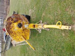 Tow Behind Concrete Mixer with Honda Motor