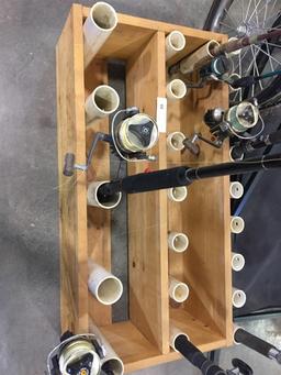 Custom Built Fishing Rod Stand