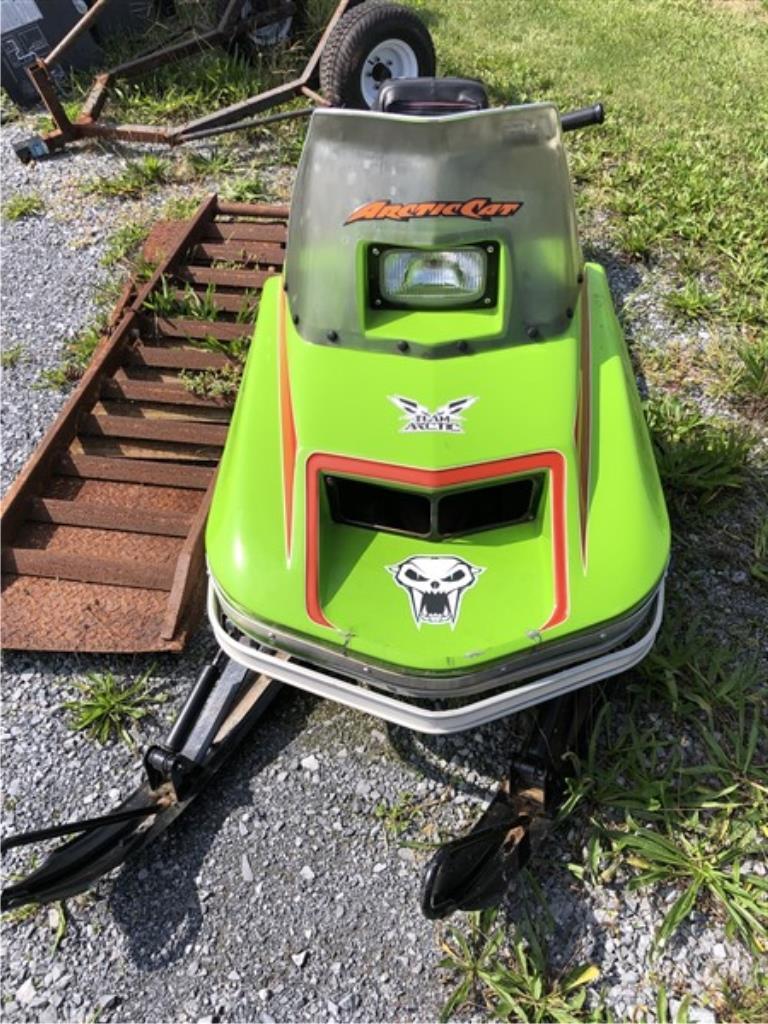 1970s Arctic Cat Snowmobile