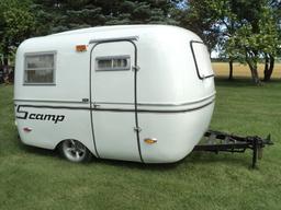 1976 Scamp 13' camper trailer