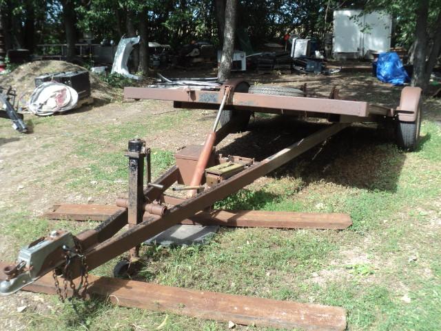 Shop-Built 15' tilt bed car trailer