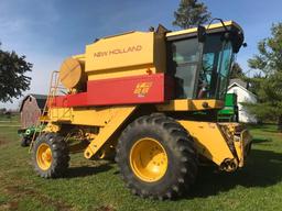 1991 NH TR86 combine, RWA, factory ford engine, 30.5L-32 fronts, 2 owners, approx. 4000 hrs. #530240