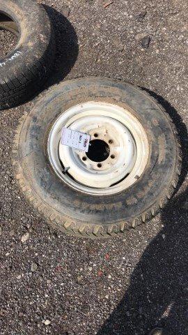 Truck tire w/rim