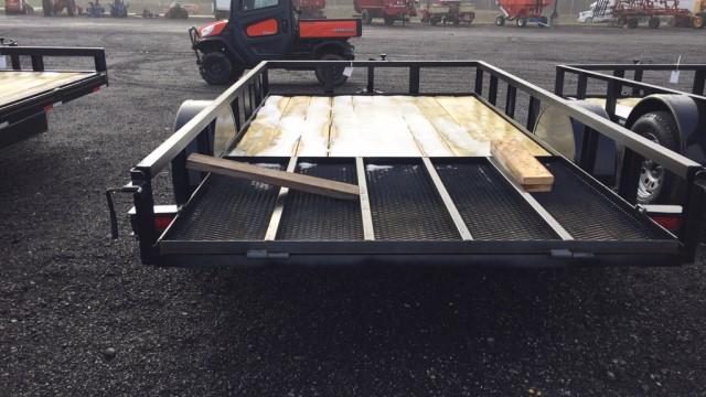 12' Single axle Trailer with 4' Gate