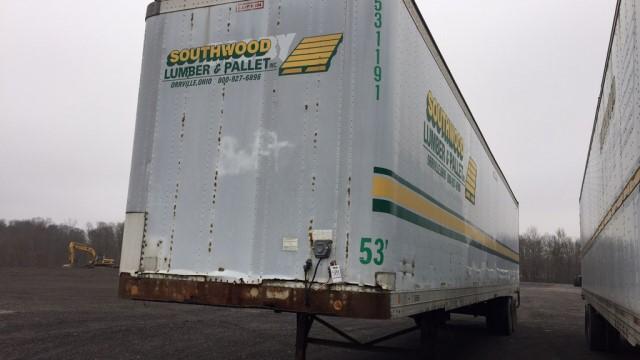 53 ft box trailer