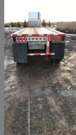 1988 Ravens Aluminum Flatbed Trailer