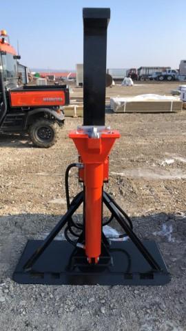 New Log Splitter for Skid Steer w Quick Attatch