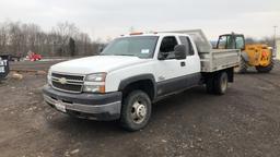 2007 Chevy Dura Max 3500 HD Diesel Dump Truck