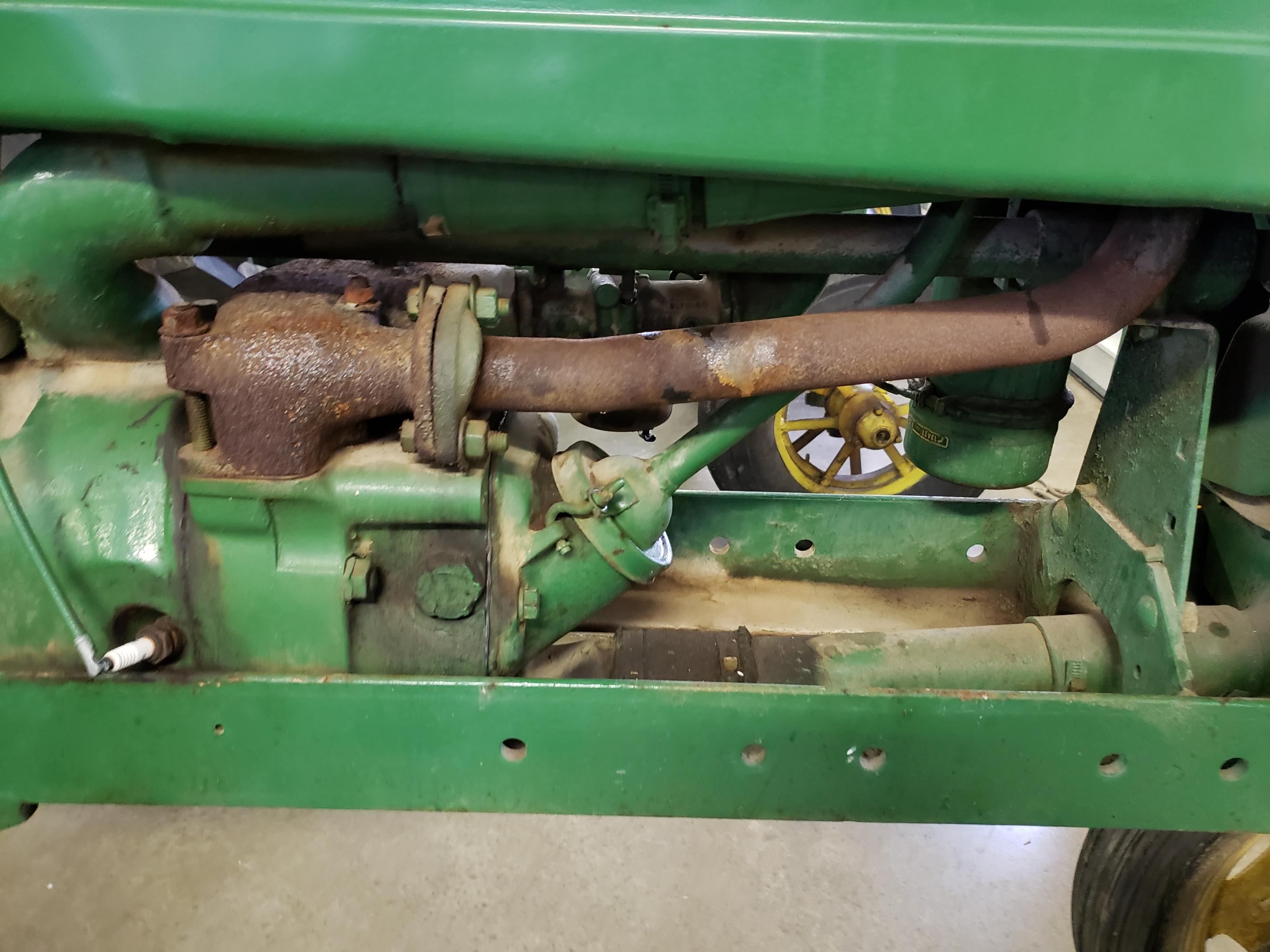 John Deere “H” hand start, new rubber