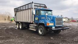 1993 Mack CH6 20' Aluminum Tafco Dump