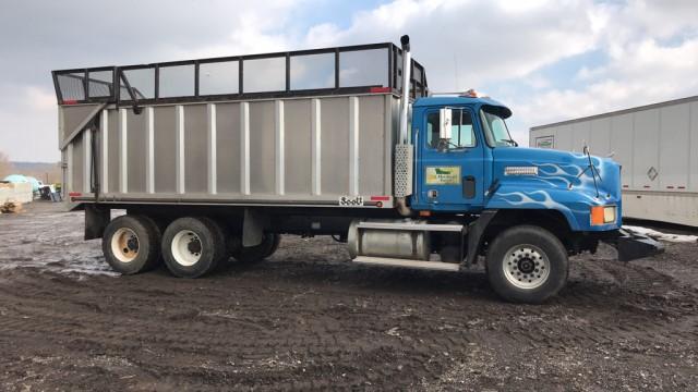 1993 Mack CH6 20' Aluminum Tafco Dump