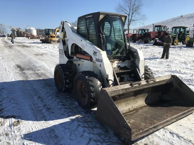 2002 Bobcat S250 Turbo skid loader, C/H/A