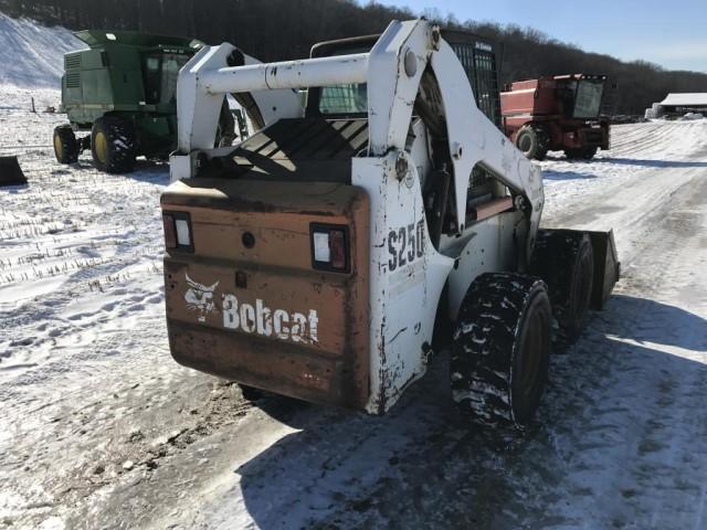 2002 Bobcat S250 Turbo skid loader, C/H/A