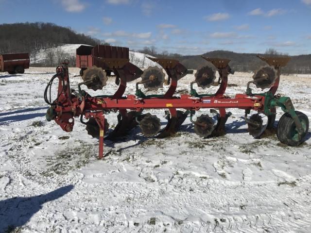 Kverneland ES95 4 bottom 3pt rollover plow