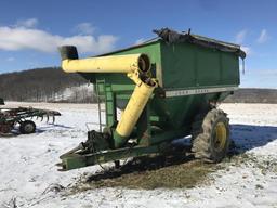 John Deere 1210A grain cart, roll tarp, 1000 pto