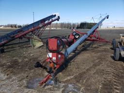 GSI 10x62 transport pto grain auger w/power swing away