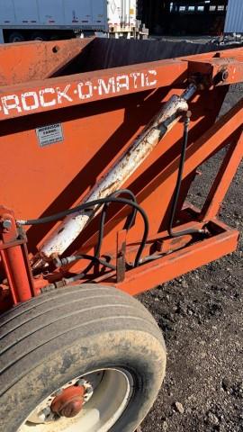 Rock-O-Matic 546 pull type rock picker, 540 pto